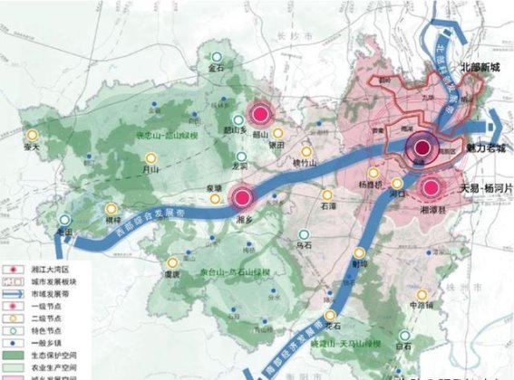 湘潭未来十年发展规划：从国土空间布局看未来腾飞